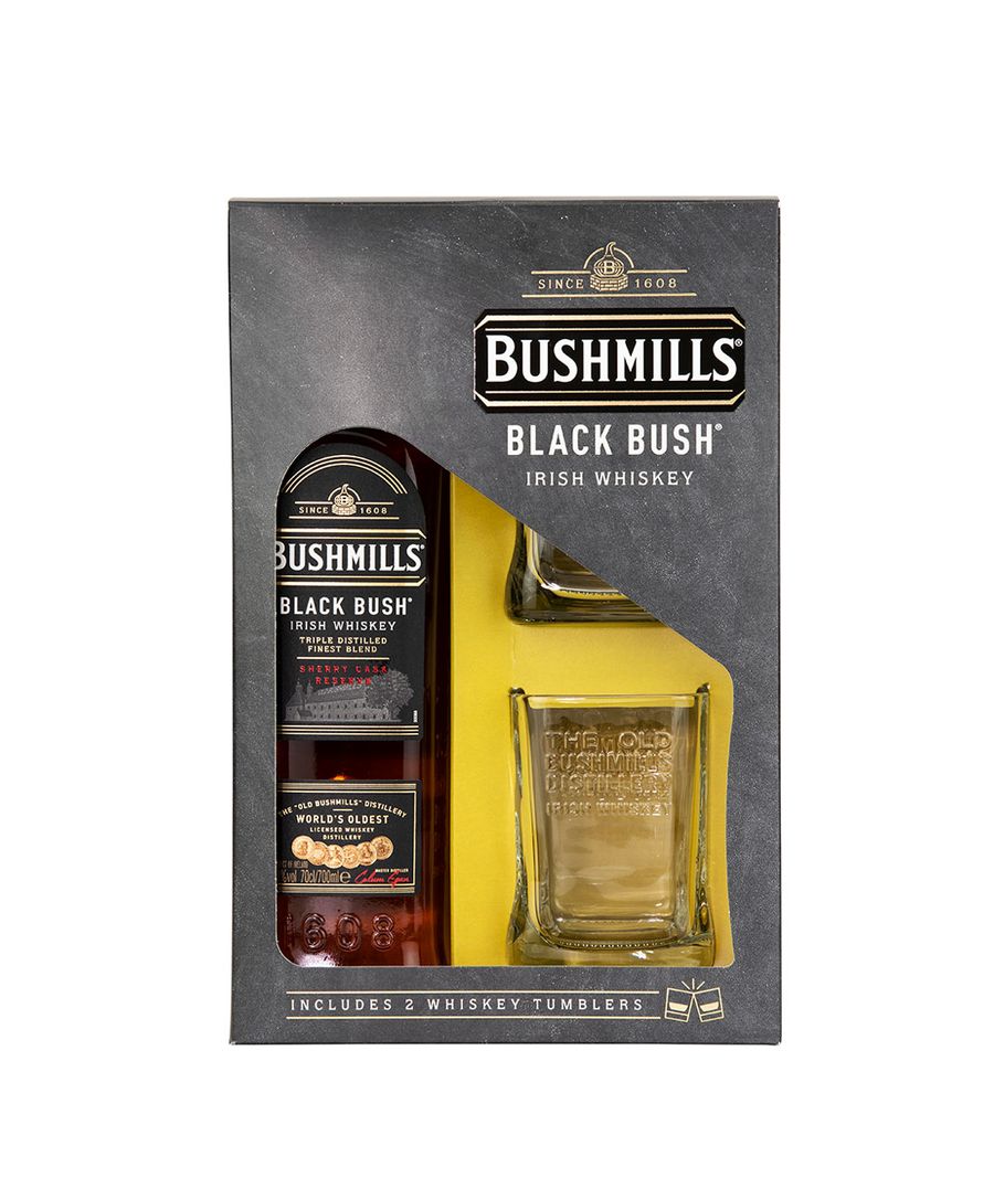 BUSHMILLS BLACK BUSH + SKLO 40% 0,7l