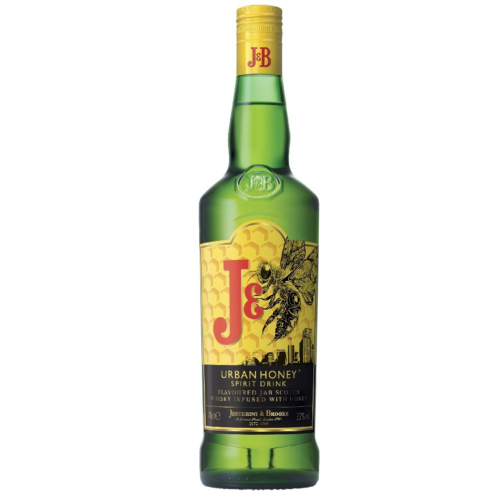 J&B Urban Honey 35% 0,7 l (holá láhev)