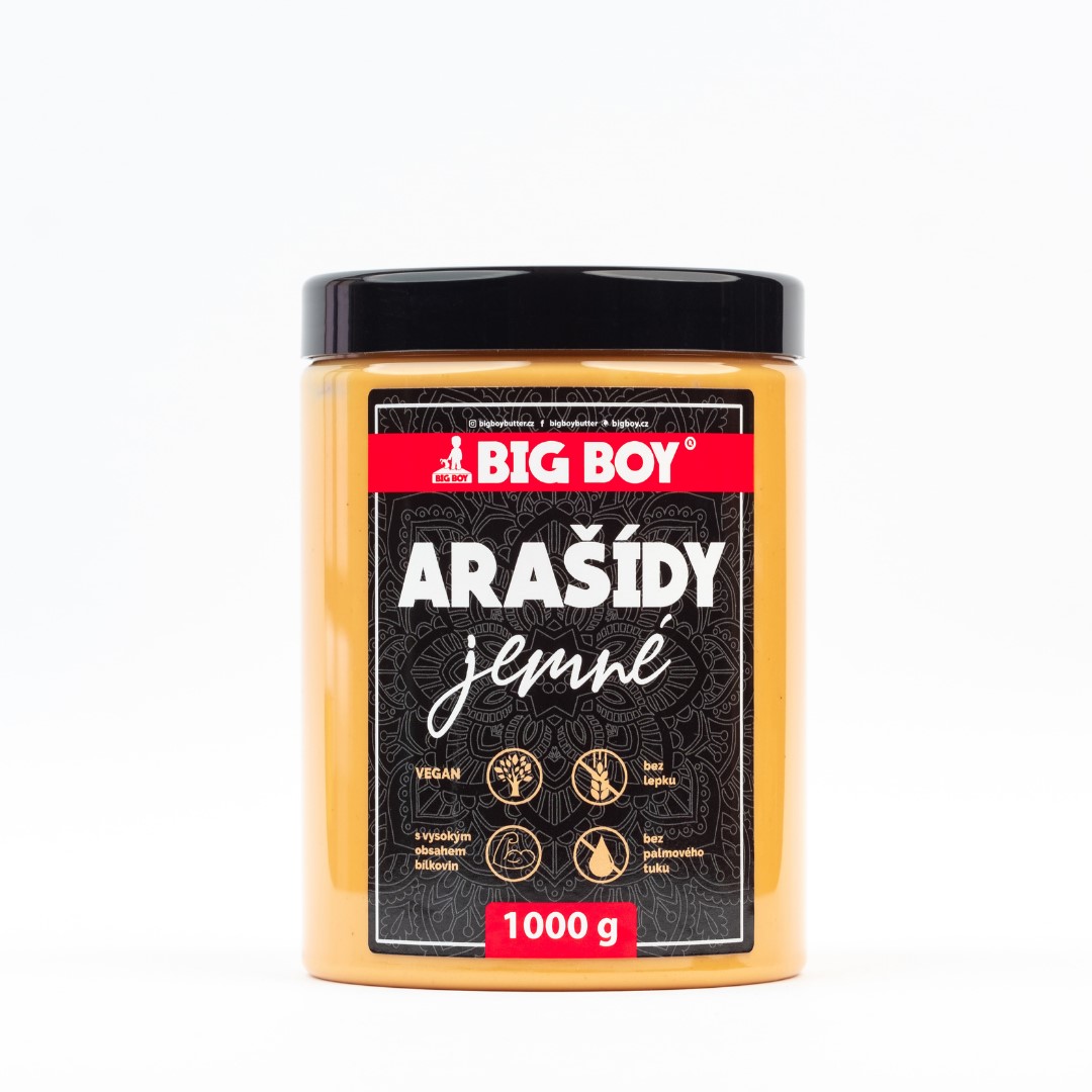 Big Boy Arašídový krém jemná 1 kg