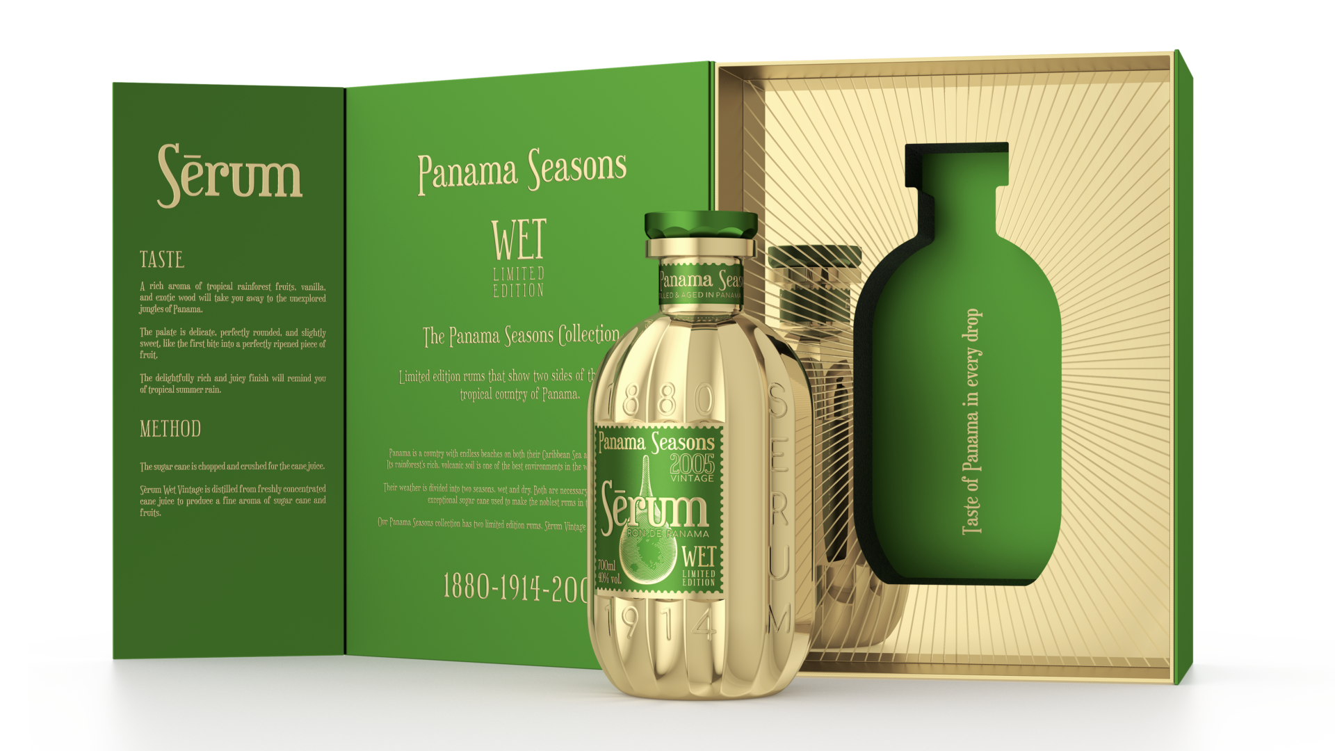 Serum Panama Seasons Wet 2005 40% 0,7l (karton)