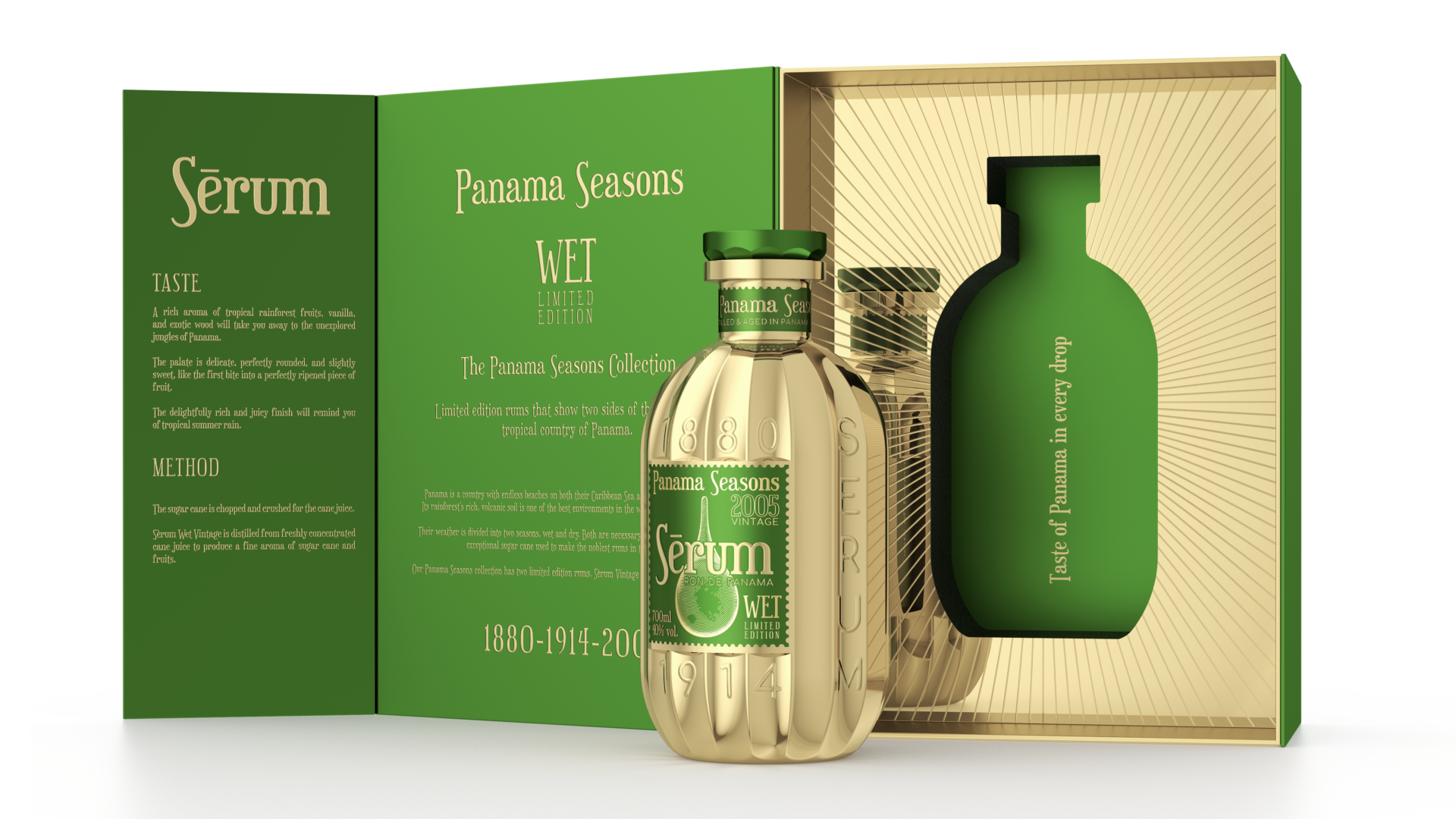 Sérum Panama Seasons 2005 WET, 40%, 0,7l