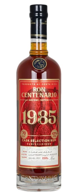 Centenario Rum 1985 43% 0,7 l (tuba)