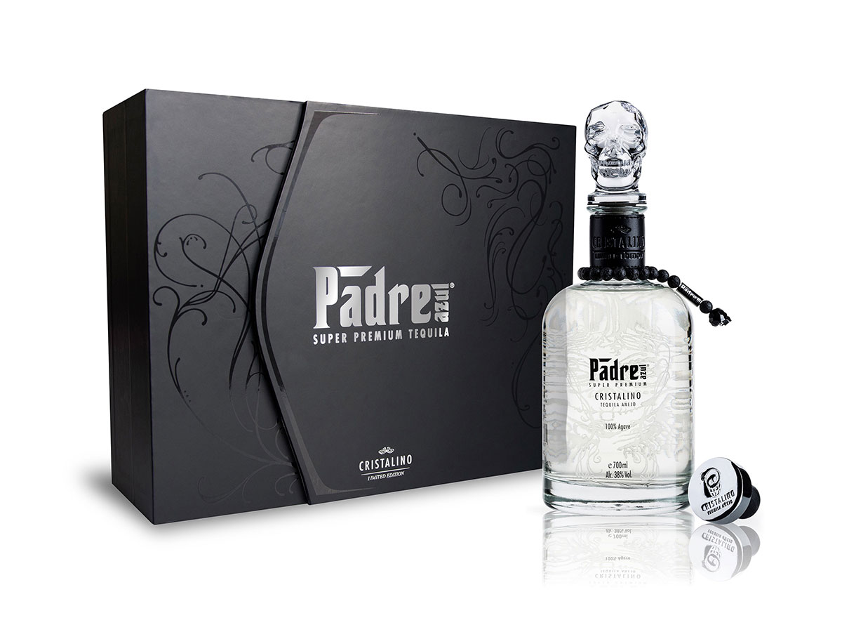 Tequila Padre Azul Cristalino limitovaná edice 38% 0,7l (karton)