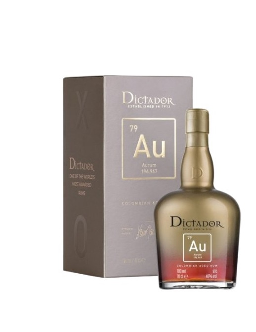 Destileria Colombiana Dictador Aurum, 40%, 0,7l
