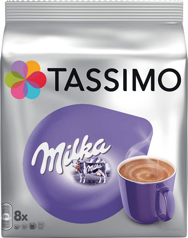 Kapsle Tassimo Milka 8ks 240g