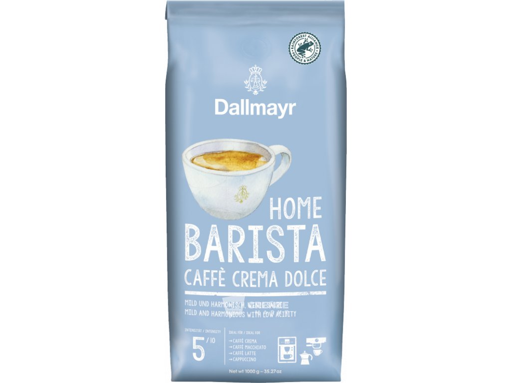 Káva Dallmayr Home Barista Caffé Crema Dolce 1kg zrno