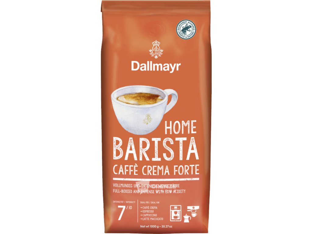 Káva Dallmayr Home Barista Caffé Crema Forte 1kg zrno