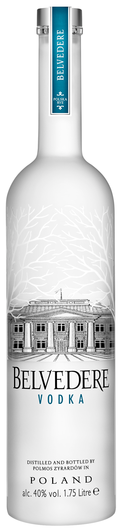 Belvedere Pure 40% 1,75 l (holá láhev)