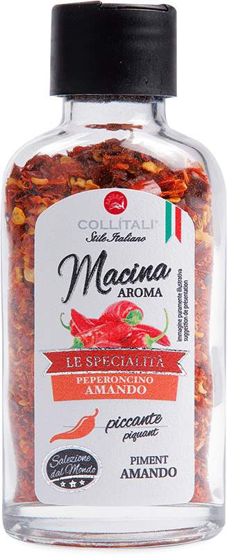 Collítali Koření Macina Aroma chilli amando kousky 45g mlýnek