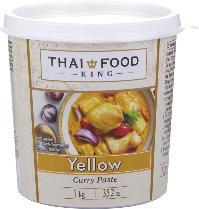 Thai Food King Kari pasta žlutá 1kg