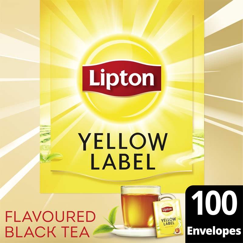 Lipton Čaj černý Yellow Label 100x1,8g