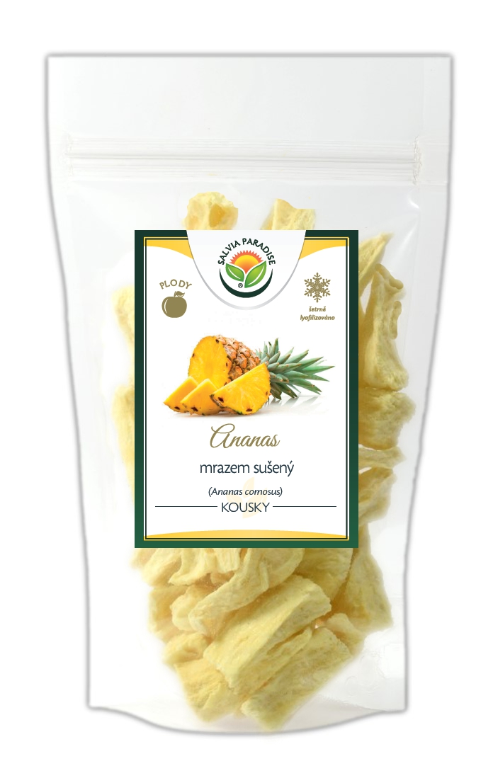 Ananas kousky sušené mrazem 100g Salvia Paradise