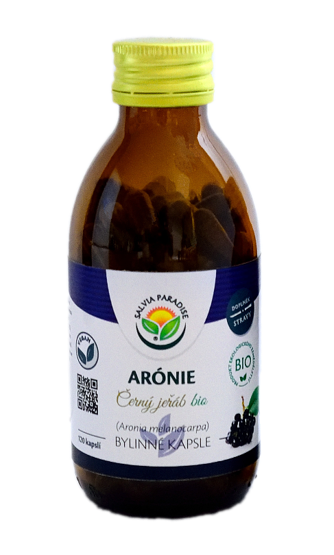 BIO Arónie - černý jeřáb kapsle 120 ks Salvia Paradise