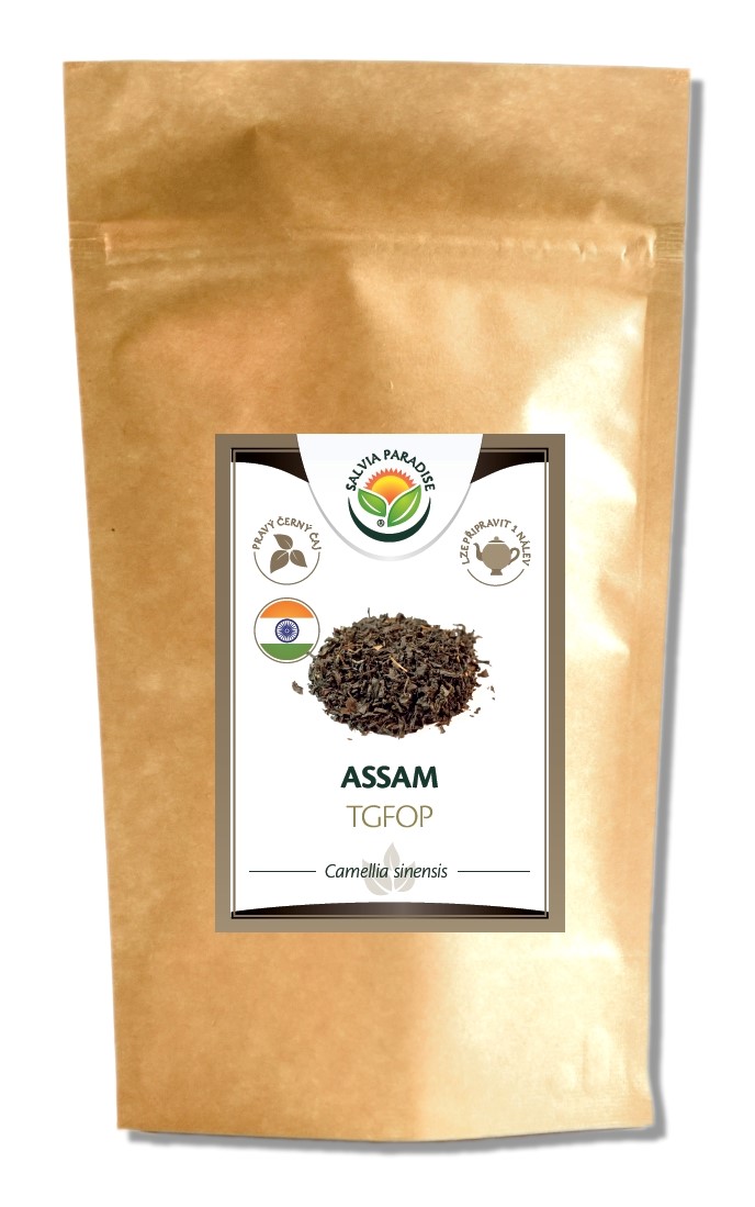 Čaj Assam TGFOP - černý čaj sypaný 1kg Salvia Paradise