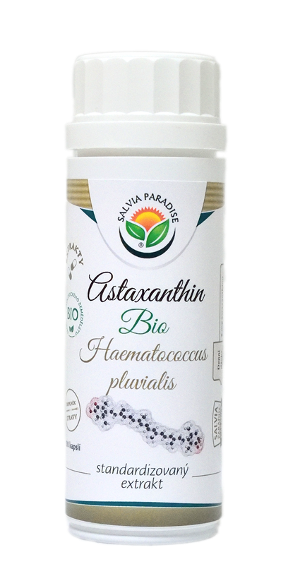 BIO Astaxanthin standardizovaný extrakt - kapsle 100 ks Salvia Paradise