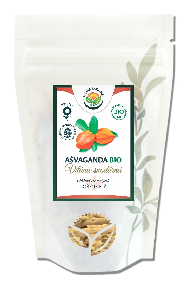 BIO Ašvaganda - kořen celý 80g Salvia Paradise