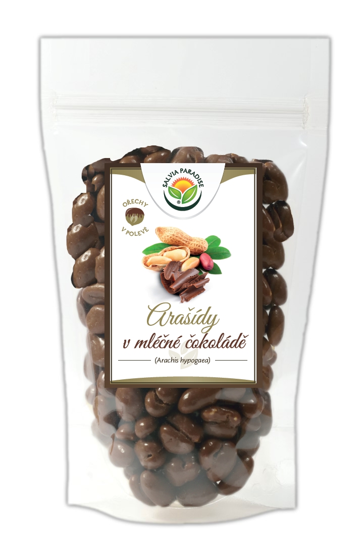 Arašídy v mléčné čokoládě 300g Salvia Paradise