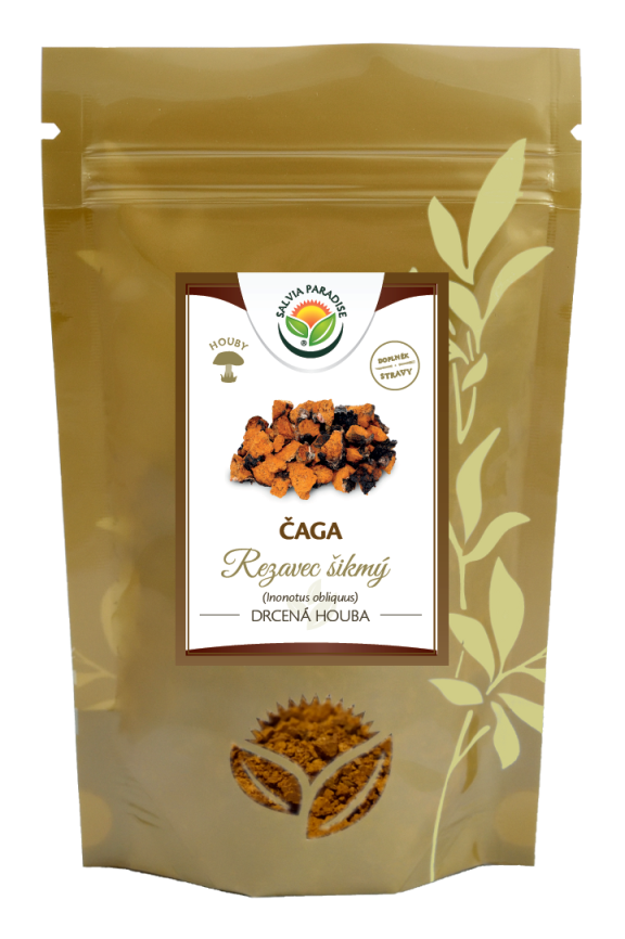 Čaga - rezavec šikmý - drcený 100g Salvia Paradise