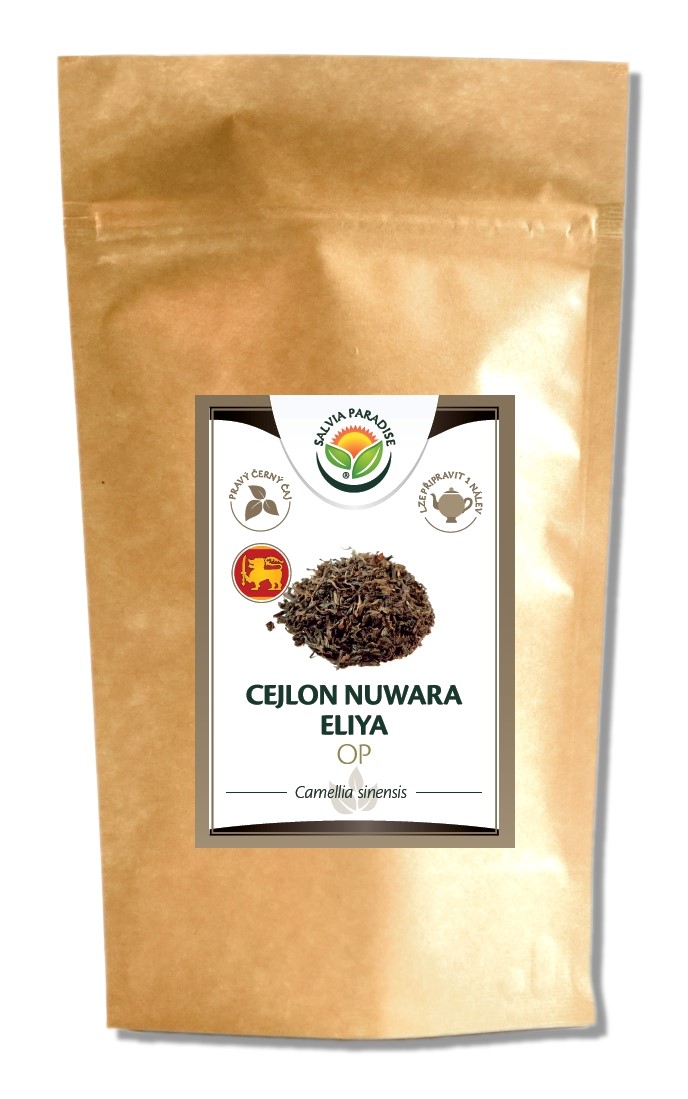 Čaj Cejlon Nuwara Eliya OP - černý čaj sypaný 50g Salvia Paradise