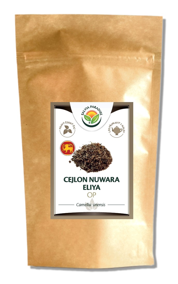 Čaj Cejlon Nuwara Eliya OP - černý čaj sypaný 1kg Salvia Paradise