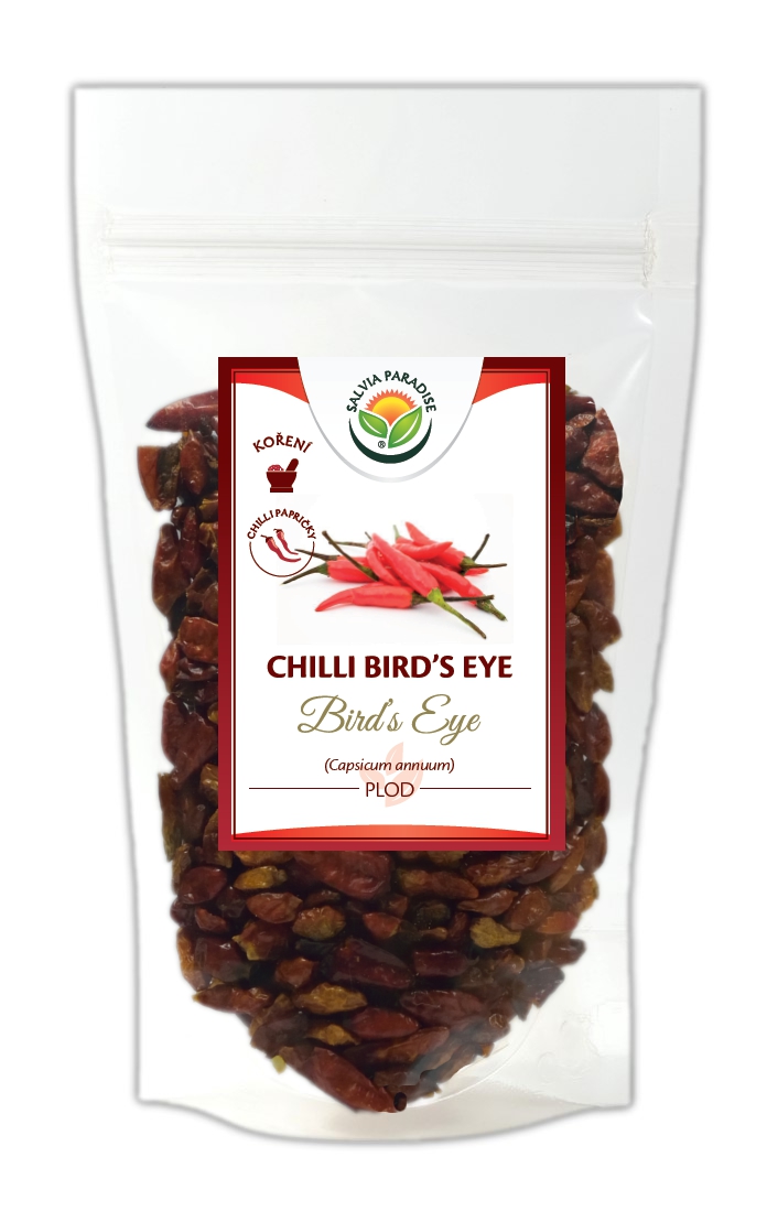 Chilli Birds Eye - sušená chilli paprika 100g Salvia Paradise