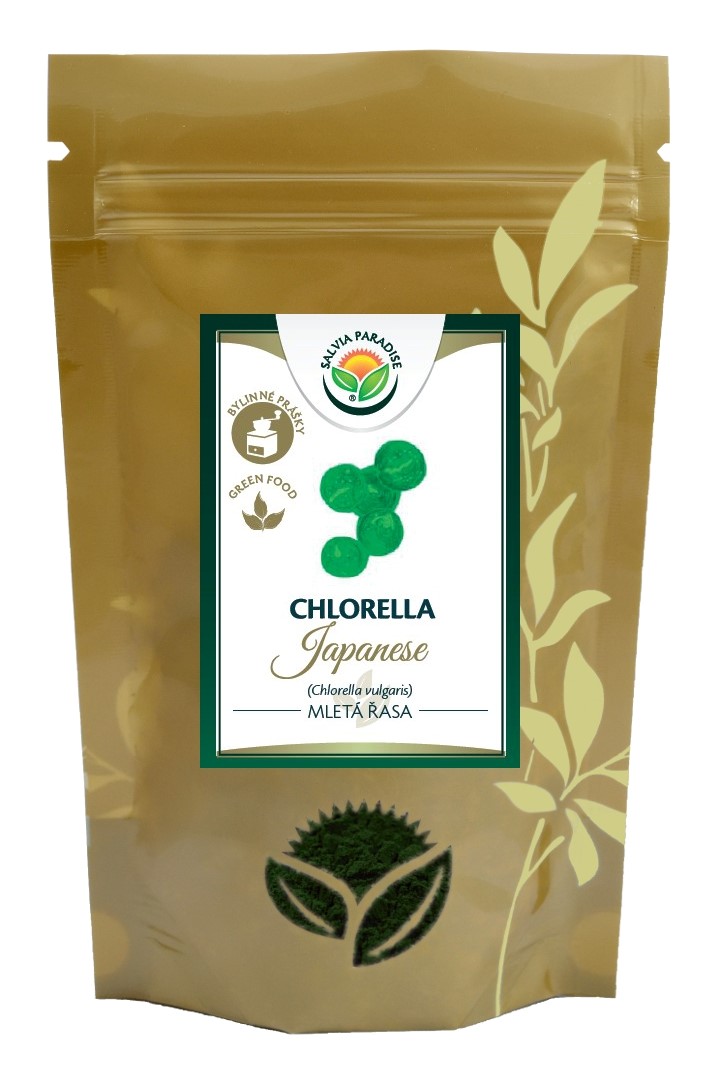 Chlorella Japanese - dezintegrovaná HQ - prášek 1kg Salvia Paradise