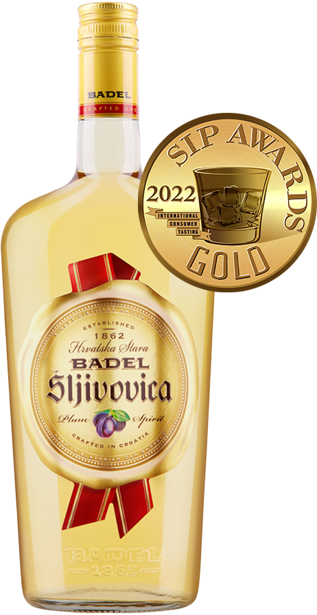 Badel Slivovice 40% 1l (holá láhev)