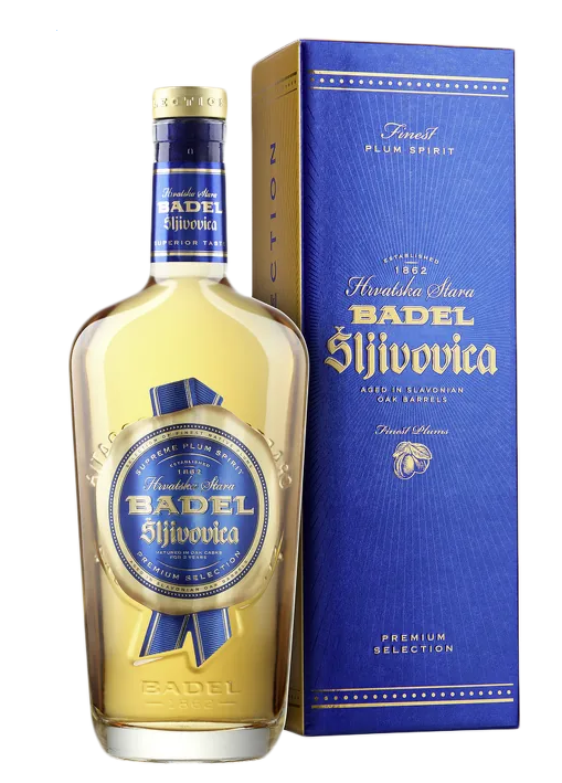 Badel Slivovice 40% 1l (holá láhev)