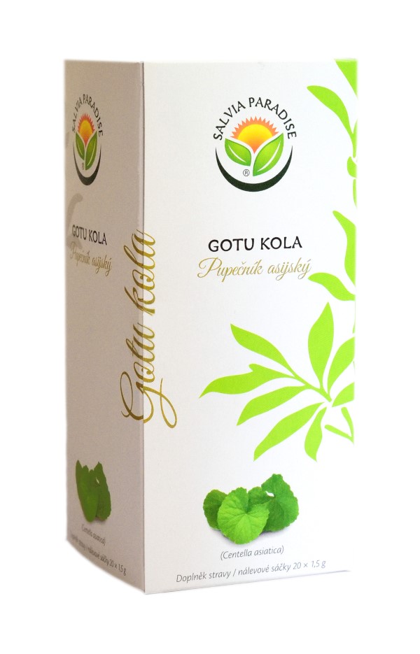 Gotu kola - pupečník asijský - nálevové sáčky 20x1,5g Salvia Paradise