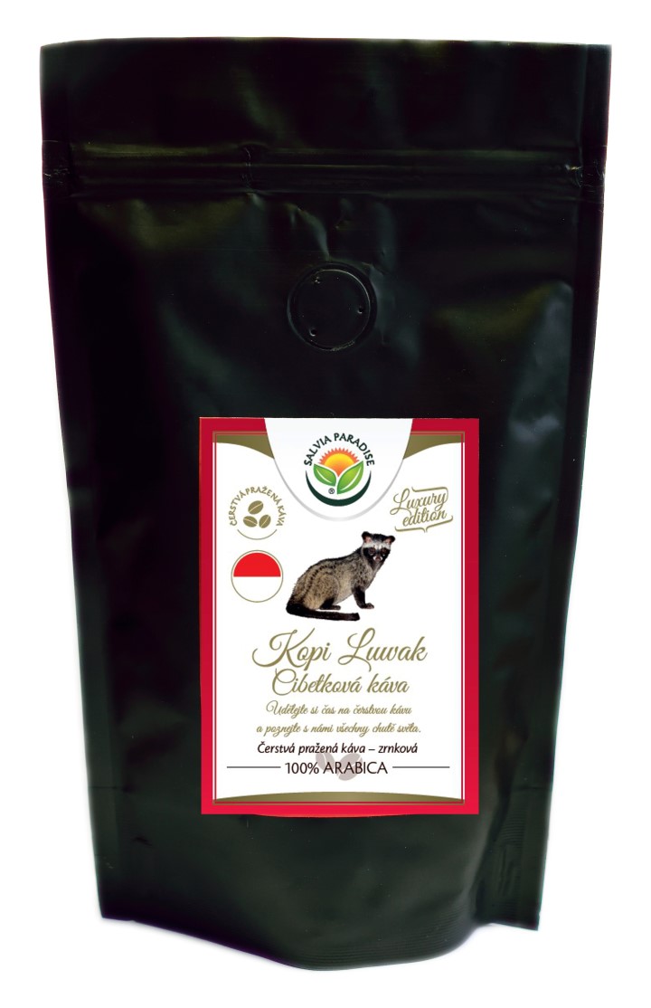 Káva - Kopi Luwak - cibetková káva 30g Salvia Paradise