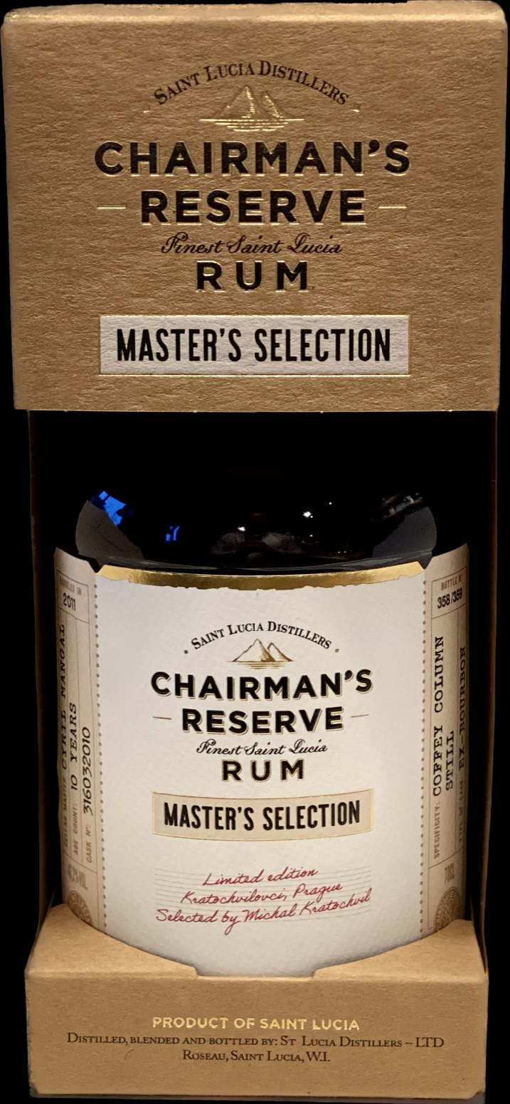 Chairman´s Chairmans Masters Selection 10YO 2011 46,2% 0,7 l (karton)