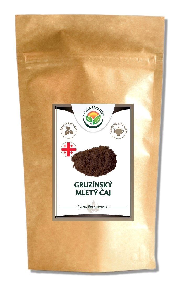 Gruzínský čaj - mletý černý čaj 100g Salvia Paradise