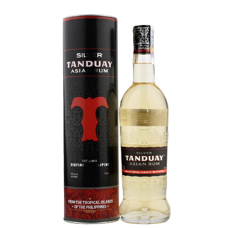 Tanduay Silver 5YO 40% 0,7 l (tuba)