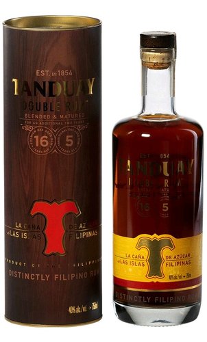 Tanduay Double 16+5 40% 0,7 l (tuba)