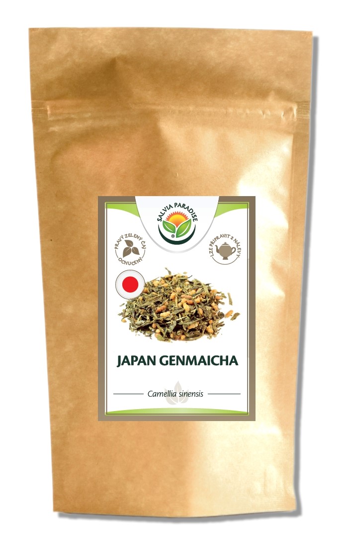 Čaj Japan Genmaicha - zelený rýžový čaj sypaný 50g Salvia Paradise