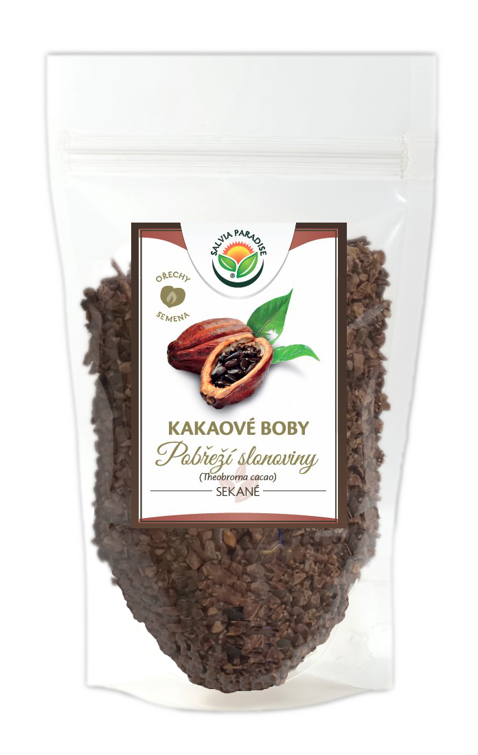 Kakaové boby nepražené Pobřeží slonoviny 250g Salvia Paradise