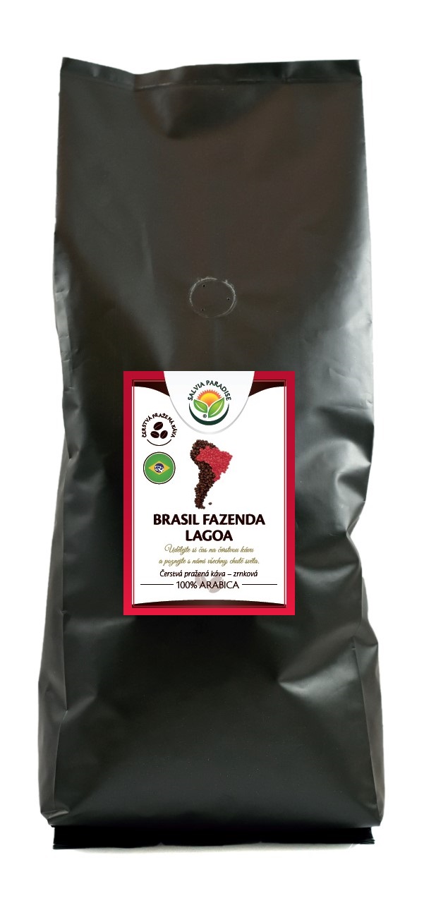 Káva - Brasil Fazenda Lagoa - zrnková 1kg Salvia Paradise