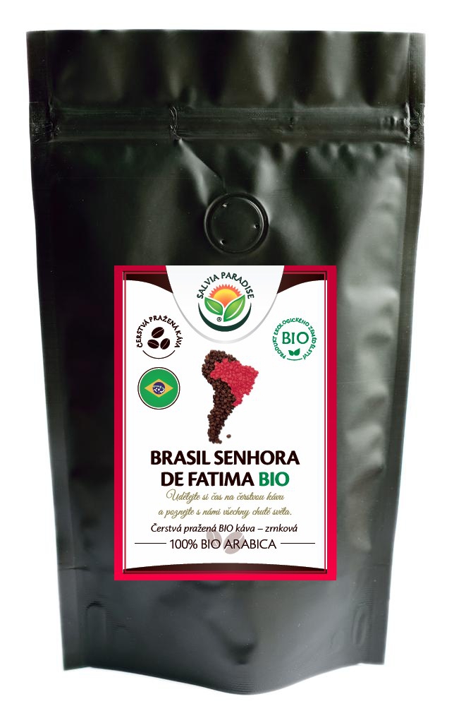 Káva - Brasil BIO - zrnková 100g Salvia Paradise