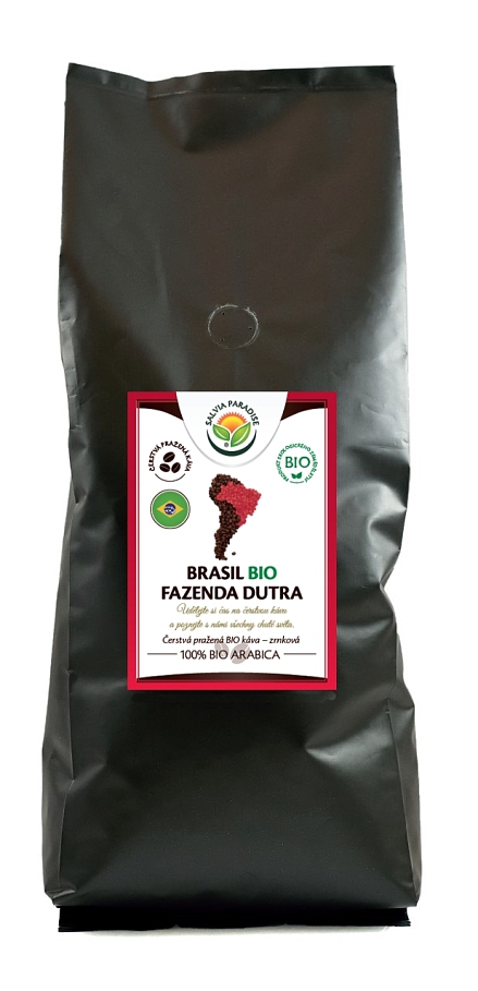 Káva - Brasil BIO - zrnková 1kg Salvia Paradise