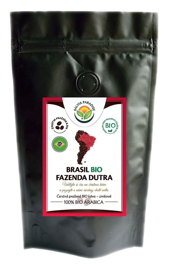 Káva - Brasil BIO - zrnková 250g Salvia Paradise