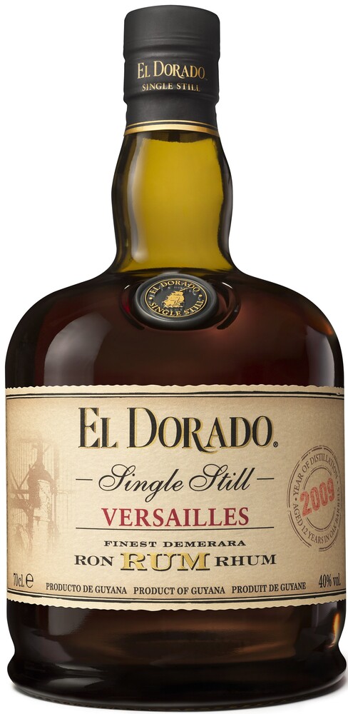 El Dorado Single Still Versailles 2009 40% 0,7 l (holá láhev)
