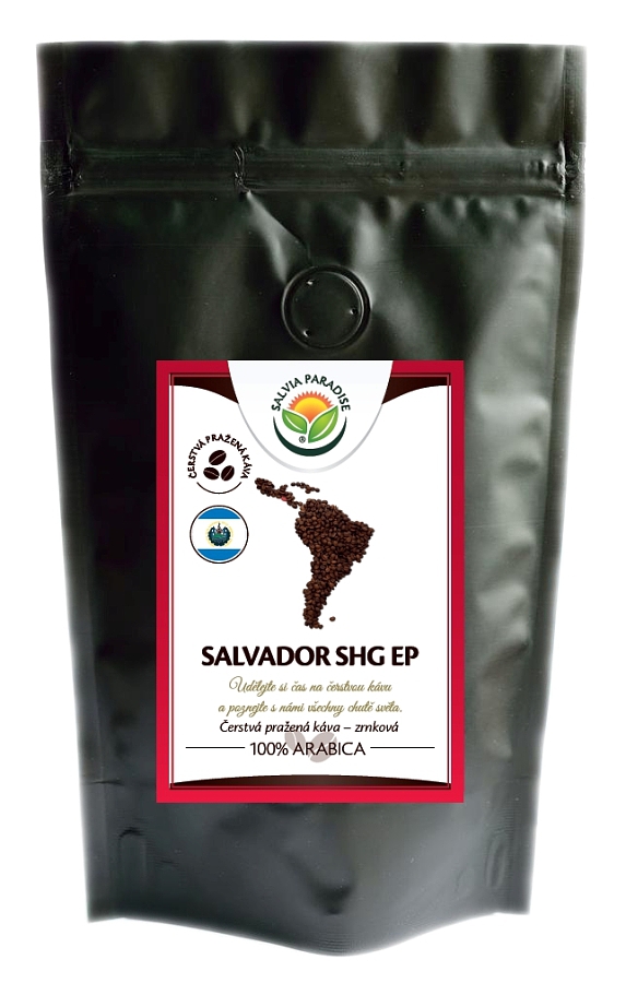 Káva - Salvador SHG EP - zrnková 100g Salvia Paradise