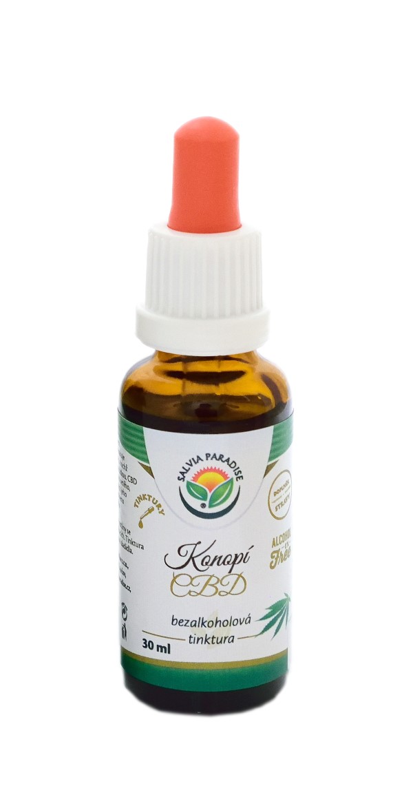 Konopí CBD - Cannabis sativa AF tinktura 30 ml Salvia Paradise