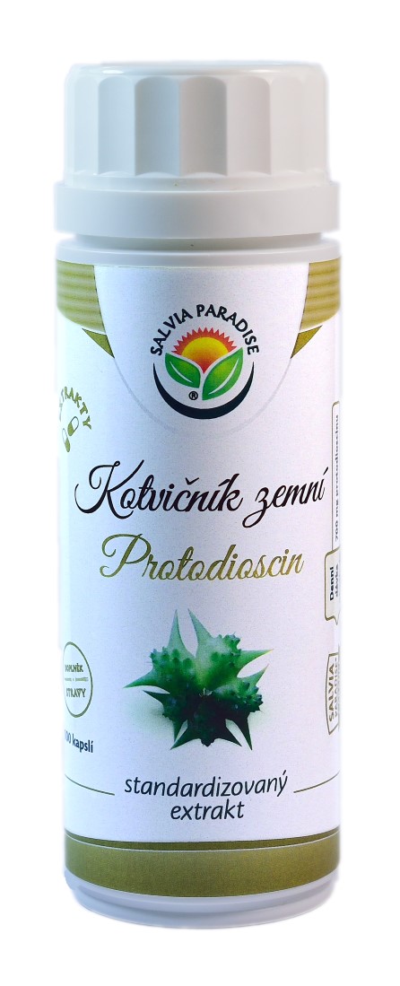 Kotvičník - protodioscin standardizovaný extrakt kapsle 100 ks Salvia Paradise