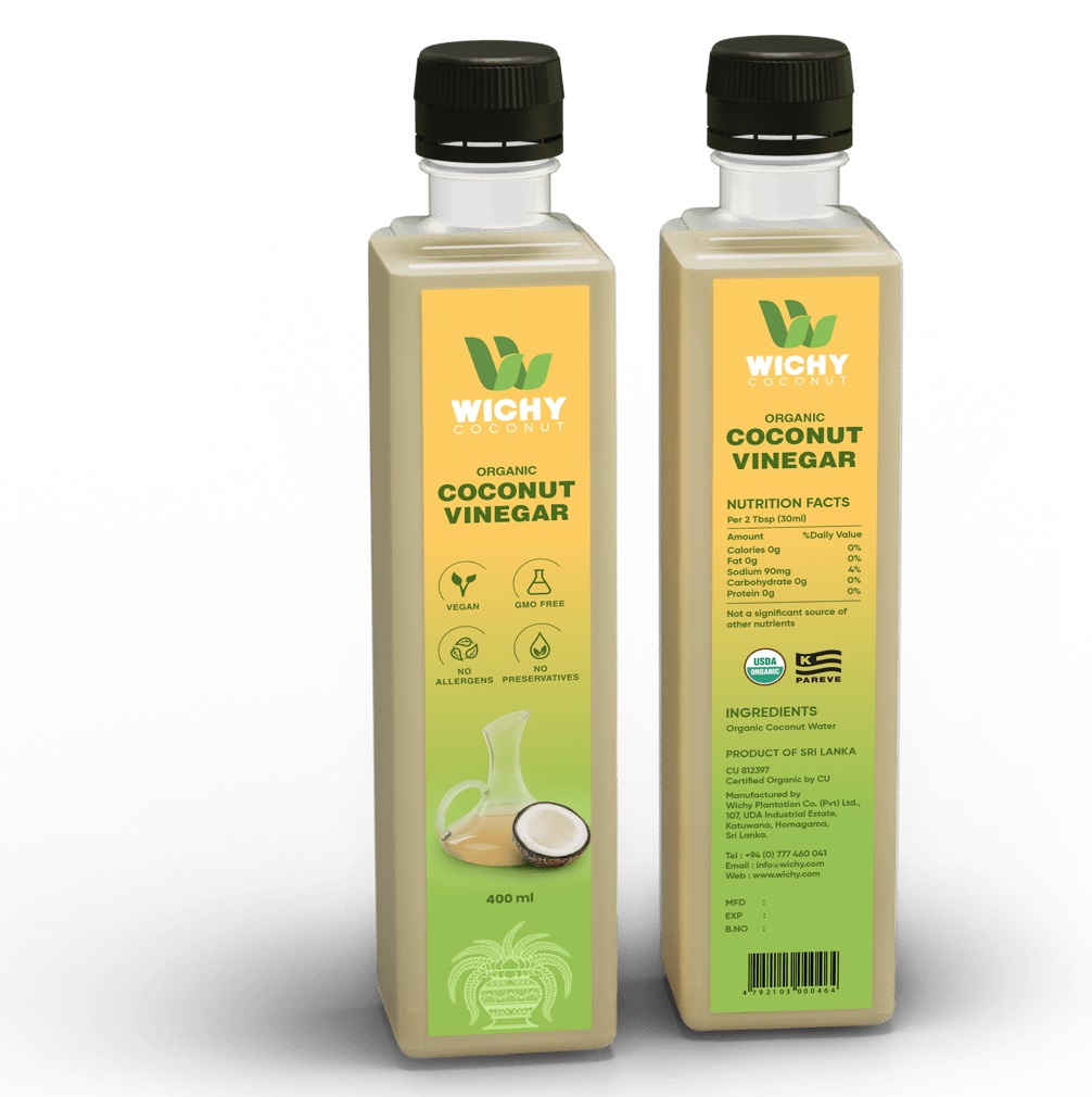 WICHY Coconut Vinegar - Kokosový ocet 250ml