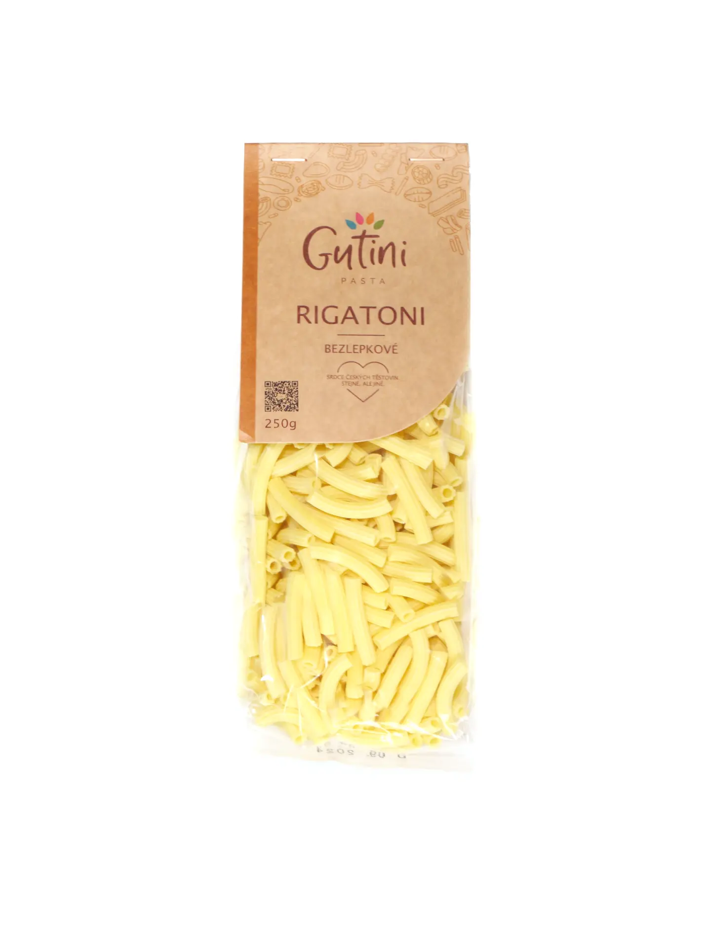 Rigatoni BL - bezlepkové těstoviny 250g Gutini