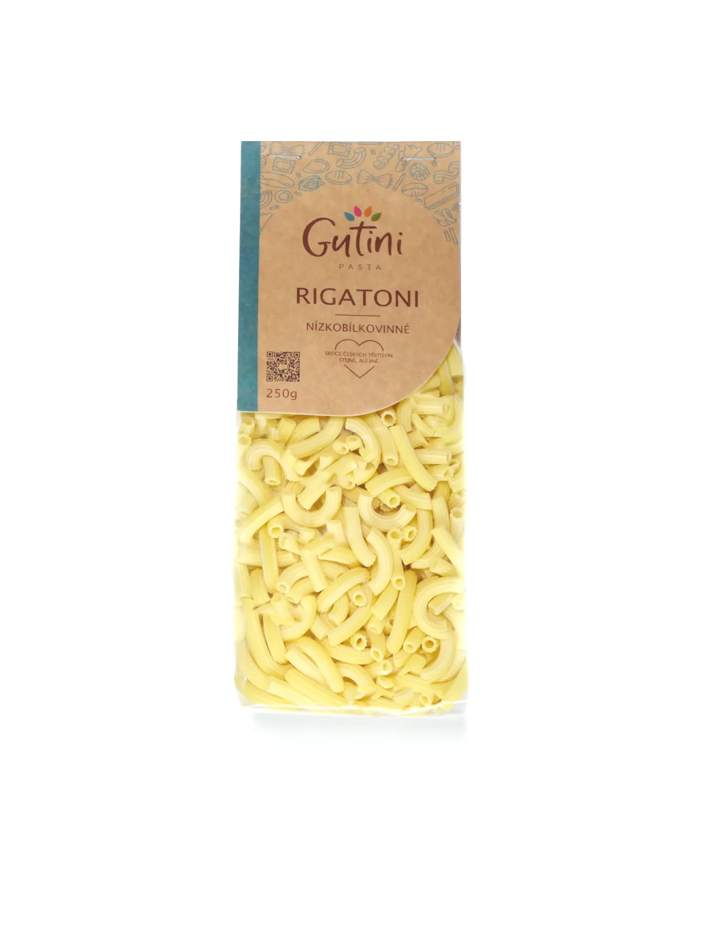 Tagliolini Polévkové NB - Nízkobílkovinné bezlepkové těstoviny 250g Gutini