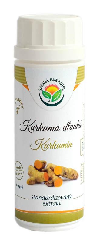 Kurkuma - kurkumin standardizovaný extrakt kapsle 60 ks Salvia Paradise