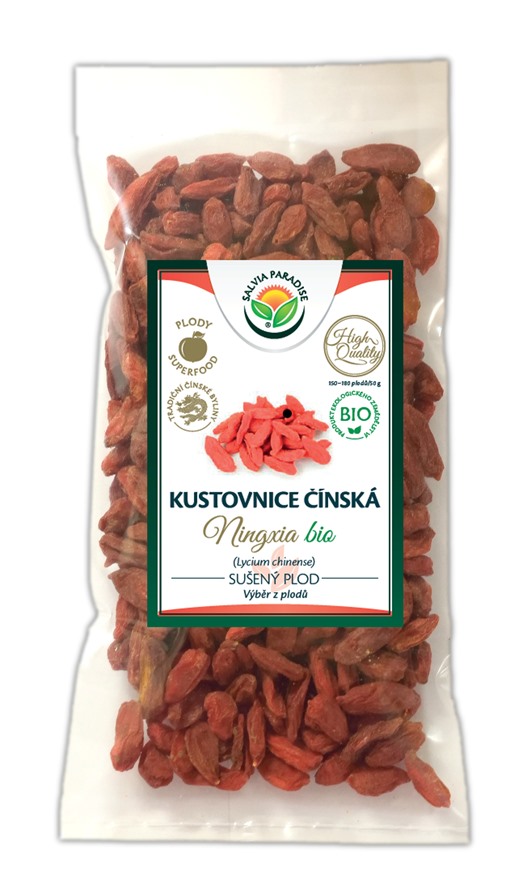 BIO Kustovnice čínská - goji výběr plodů 100g Salvia Paradise