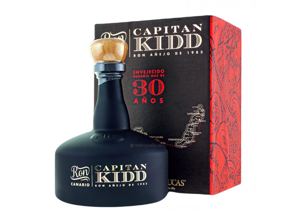 Arehucas Capitan Kidd 30 Y.O. 0,7 l